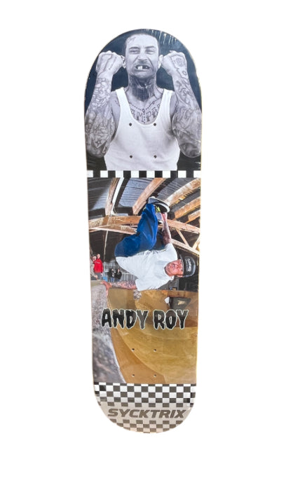 New Indoor/Outdoor SyckTrix Model 8.5 "Andy Roy - Core for Life"