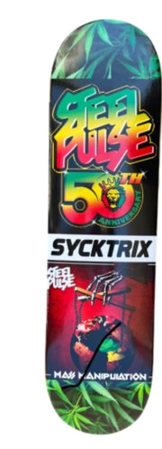 New Indoor/Outdoor SyckTrix Model 8.0 Steele Pulse 50 year Anniversary
