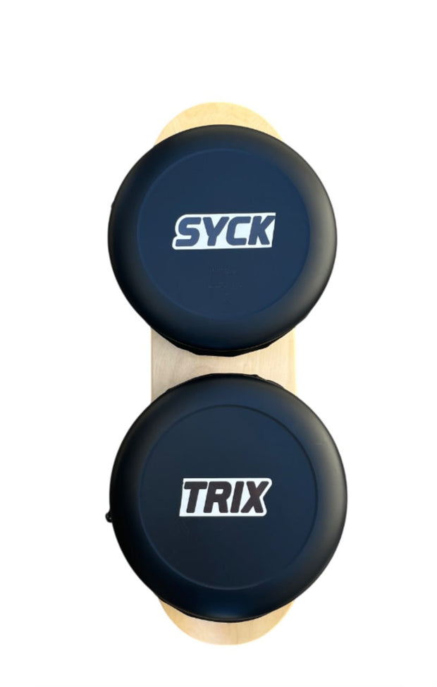 7.25 Mini Grom SyckTrix with New Outdoor Skate Plates