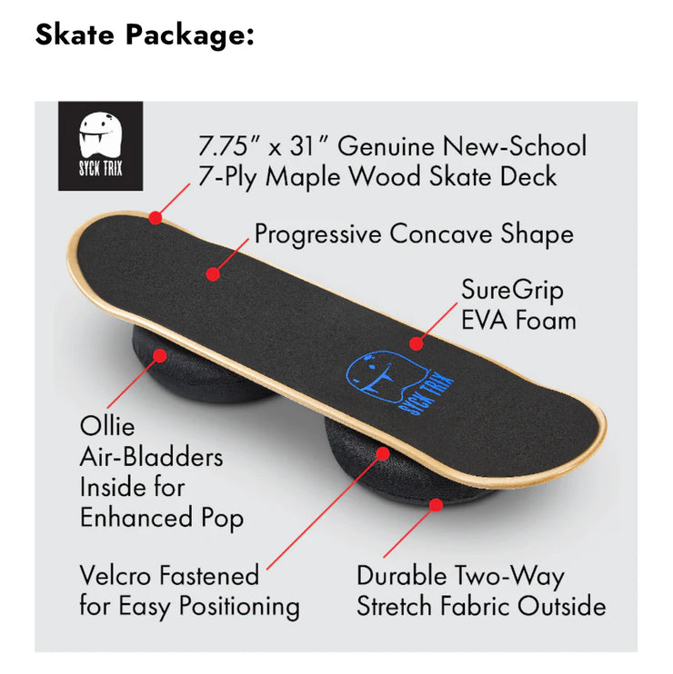 New Edition Outdoor Skate Plates by Syck Trix