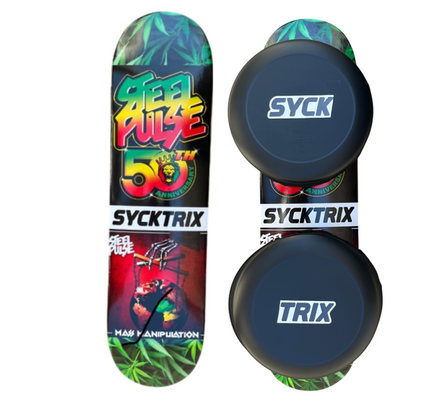 New Indoor/Outdoor SyckTrix Model 8.0 Steele Pulse 50 year Anniversary