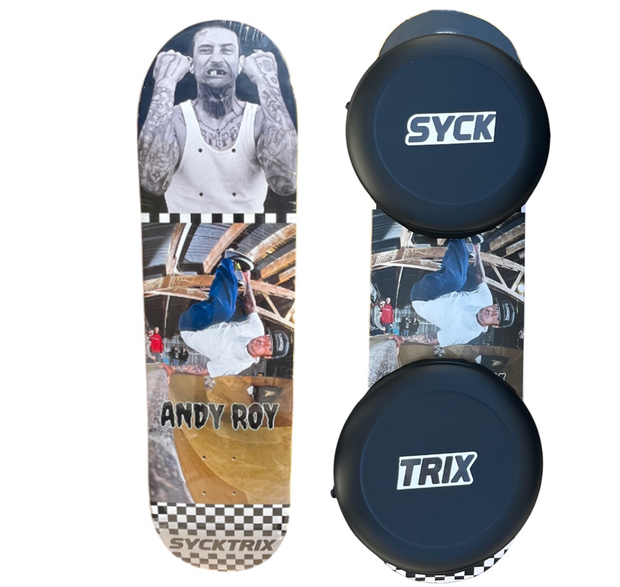 New Indoor/Outdoor SyckTrix Model 8.5 "Andy Roy - Core for Life"