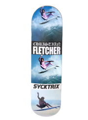 Godfather of Aerial s | Christian Fletcher Sycktrix Model 8.5 with skate plates